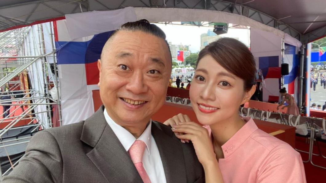 邰智源與阿部瑪麗亞擔任今年國慶的禮賓接待。(圖/翻攝自邰智源IG)