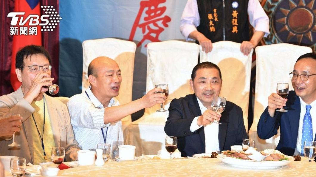 前高雄市長韓國瑜近來積極擔當藍白「桶箍」角色。(圖/TVBS資料畫面)