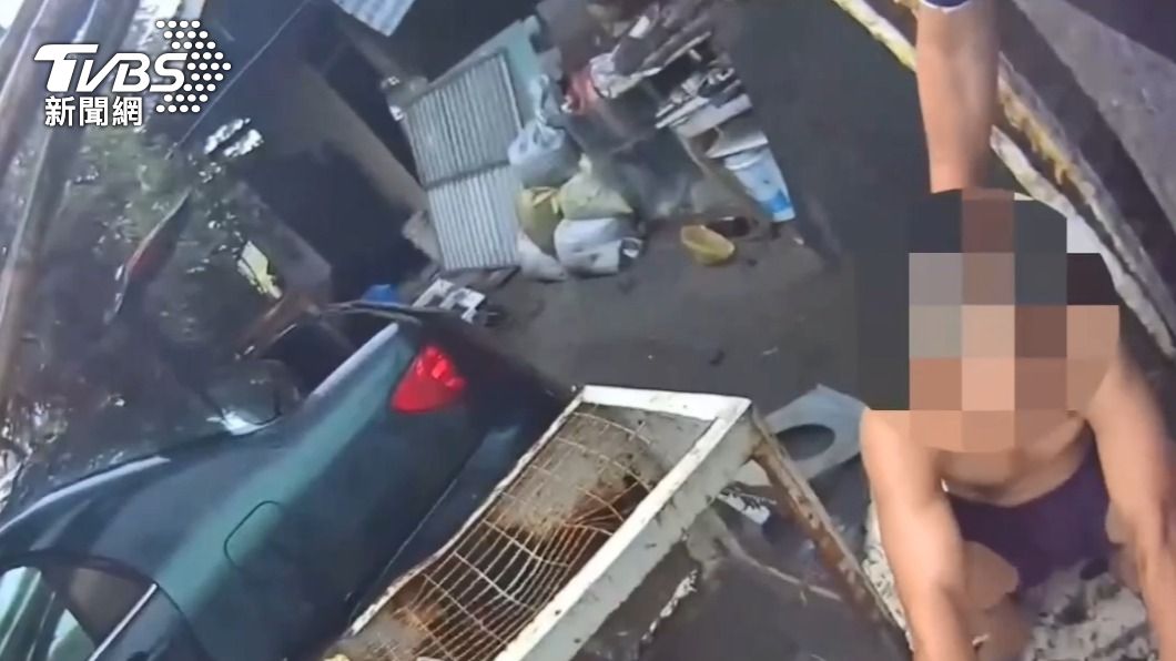 警方在1個小時內逮捕林男。(圖/TVBS)