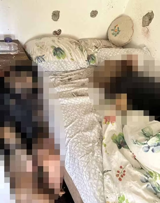 不少貝里人遭到哈瑪斯屠殺,死在床上。(圖/翻攝自X平台)