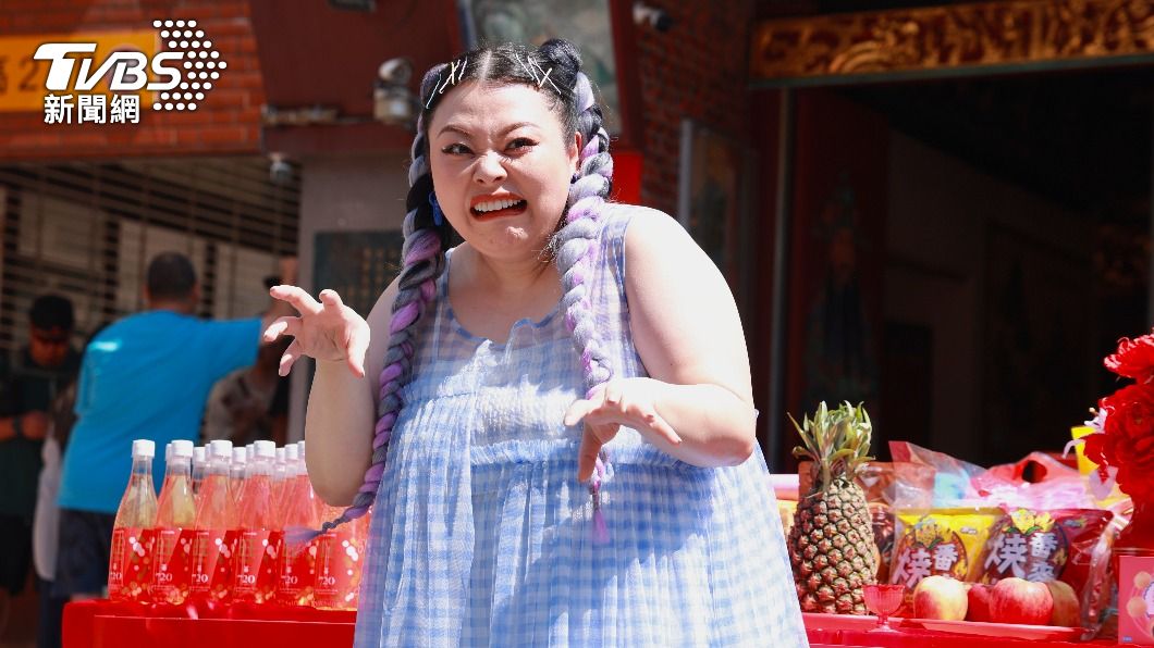 渡邊直美很喜歡喜劇,這次卻是首次挑戰恐怖喜劇。(圖/黃城碩攝)