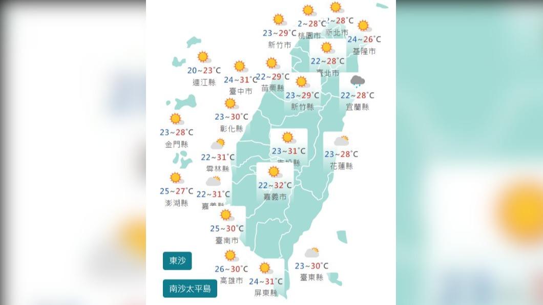 圖/中央氣象局
