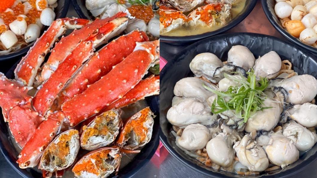 嗑到痛風!「鱈場蟹意麵」視味覺饗宴 生蠔拌麵全鋪滿超浮誇