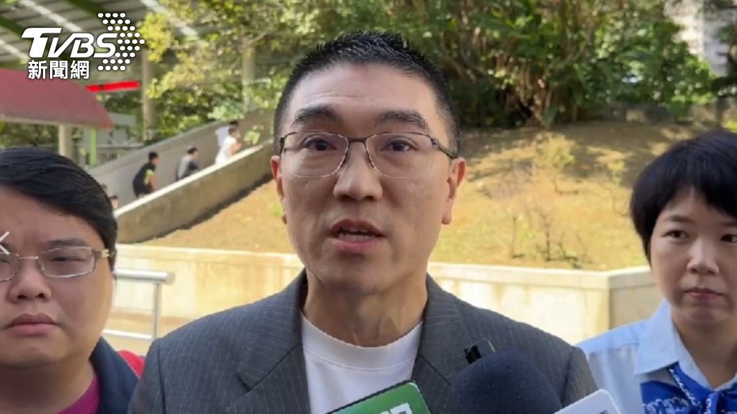 謝國樑受訪表示會強力鎮壓校園霸凌。(圖/TVBS)