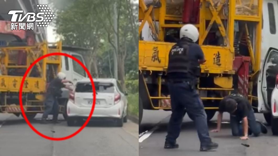 北市內湖槍響!情侶拒檢沿路衝撞 勇警破窗濺血搜出至少5種毒