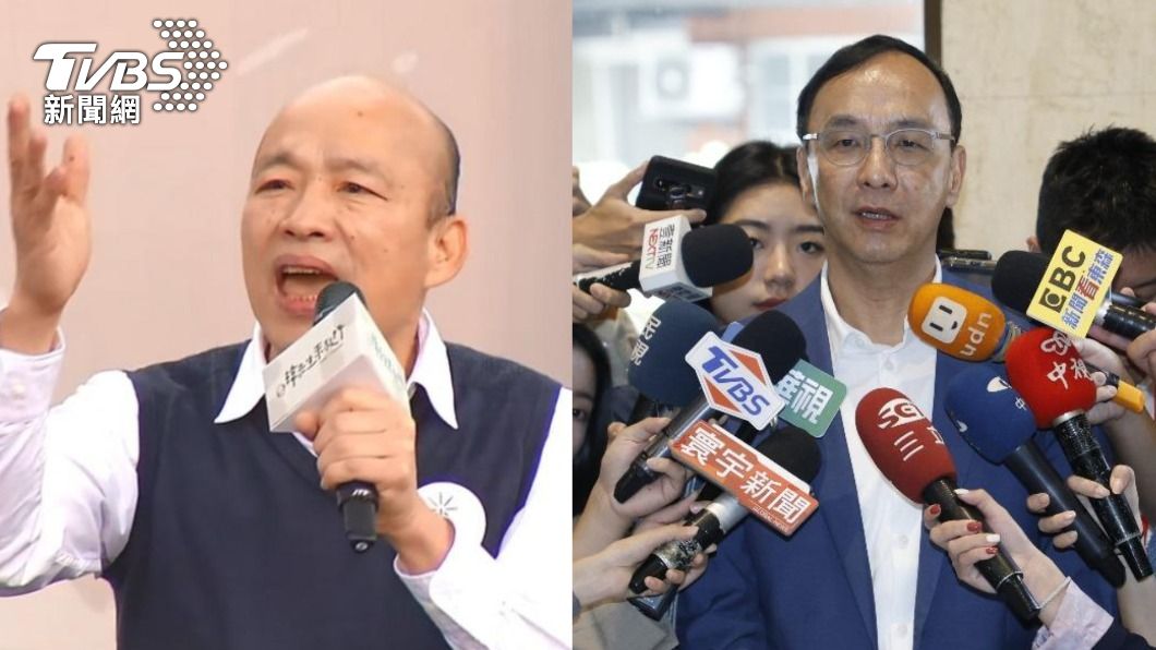 朱立倫稱韓國瑜主動提及擔任副主席。(圖/TVBS資料畫面)