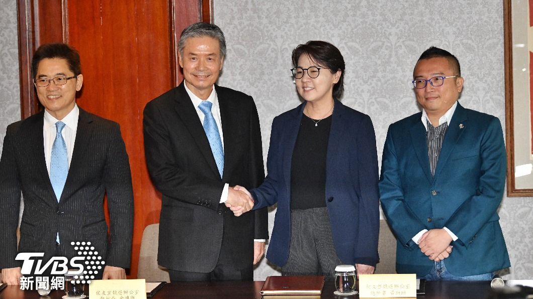 藍白合會登場!金溥聰要黃珊珊「不要多心」:會盡最大誠意