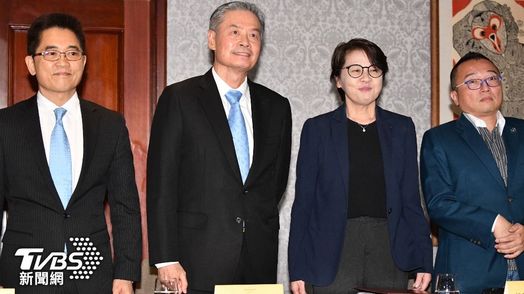 藍白合首場幕僚會議今(14)日登場。(圖/胡瑞麒攝)