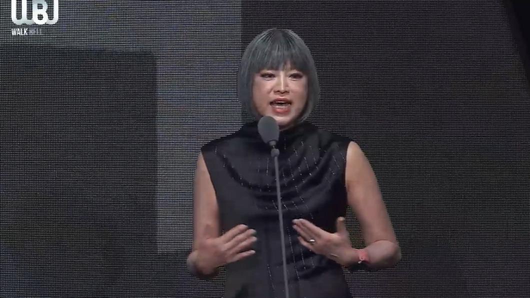 范琪斐妙語如珠。(圖/翻攝自走鐘獎YouTube)