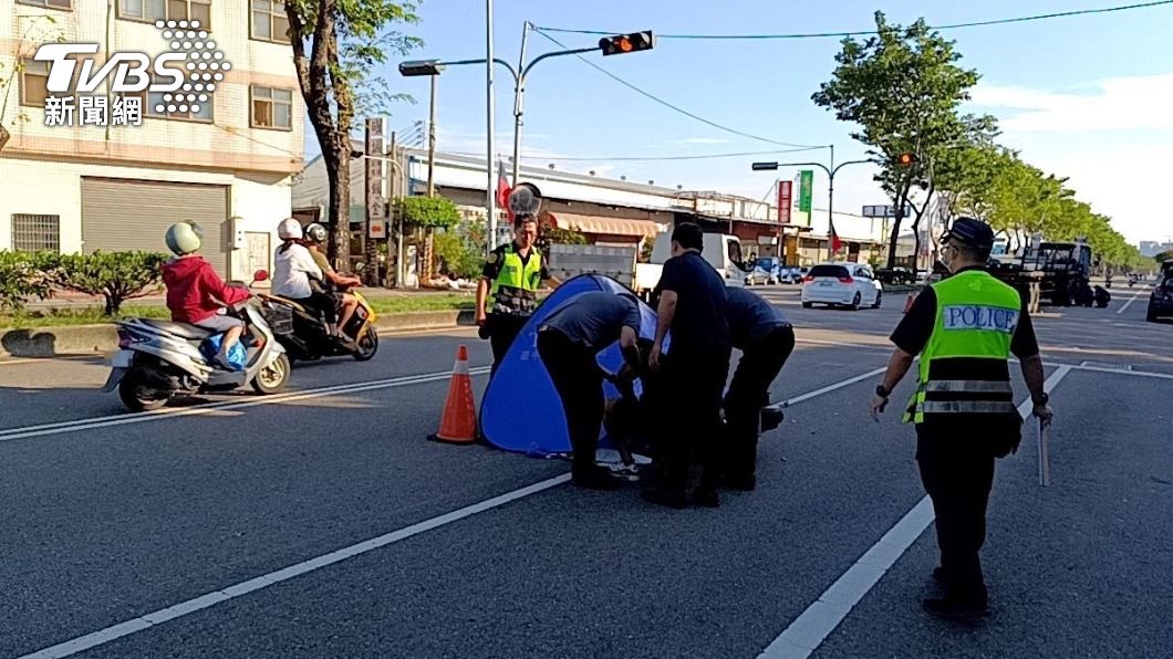 警消到場時傷者已明顯死亡。(圖/TVBS)