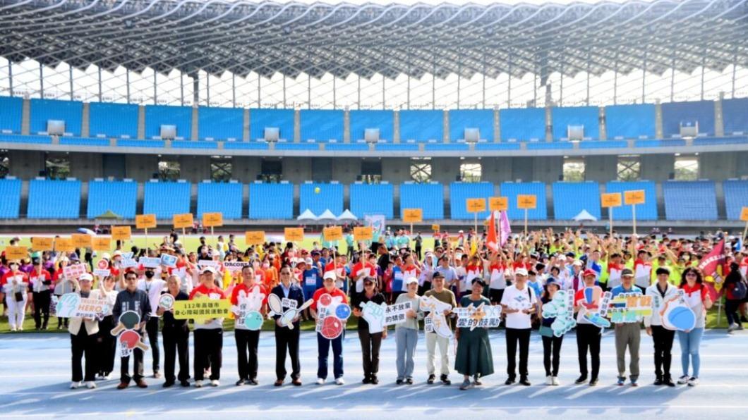 112年高雄市身心障礙國民運動會開幕。(圖/高雄市運發局提供)