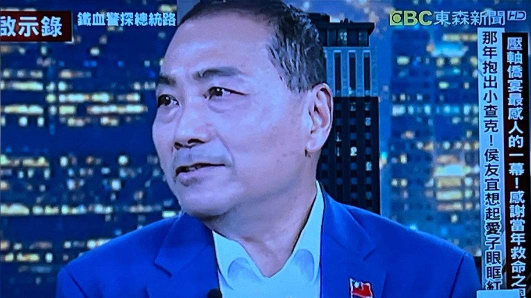 憶火燒車喪子之痛 侯友宜眼眶紅:才知什麼叫柔腸寸斷