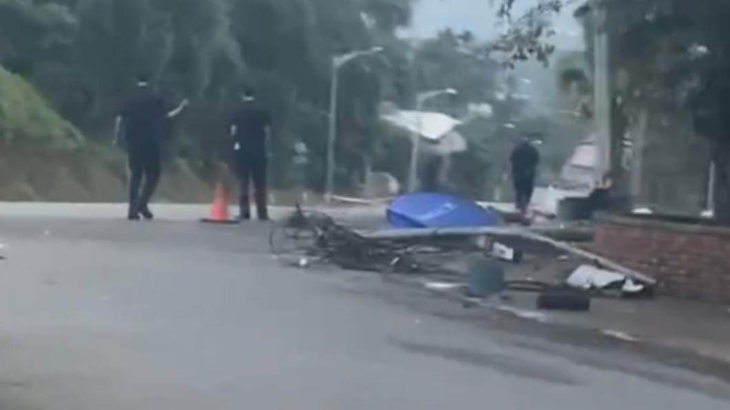 駕駛酒駕造成死亡車禍。(圖/翻攝自抖音qmtry8180)