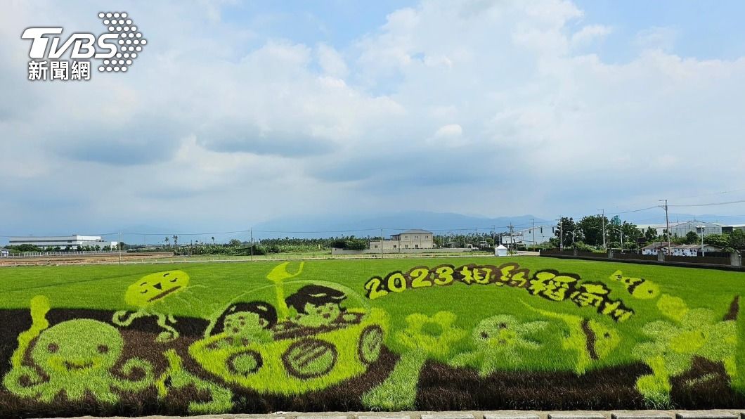 屏東南州「海底世界」彩繪稻田 農特產市集隆重登場