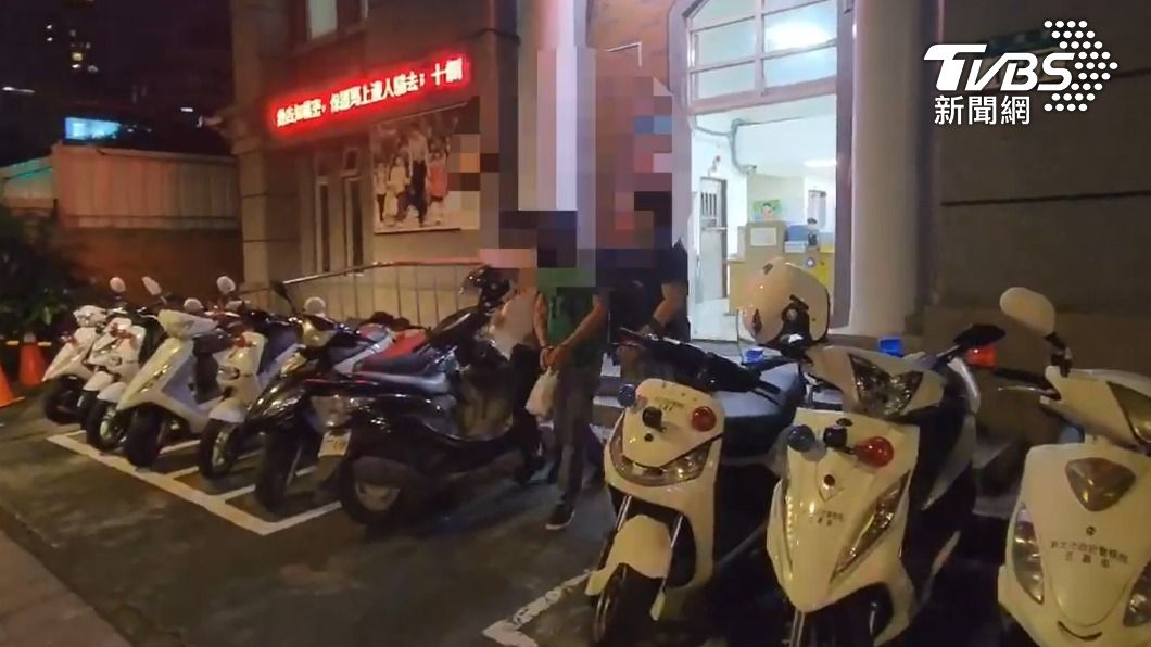 陳男被警方移送法辦。（圖／TVBS）