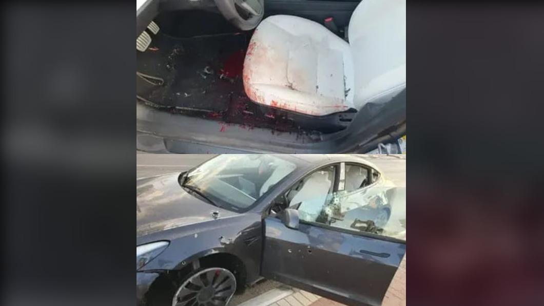 輪胎爆了還能開!以國男靠特斯拉躲哈瑪斯追殺 馬斯克賀平安