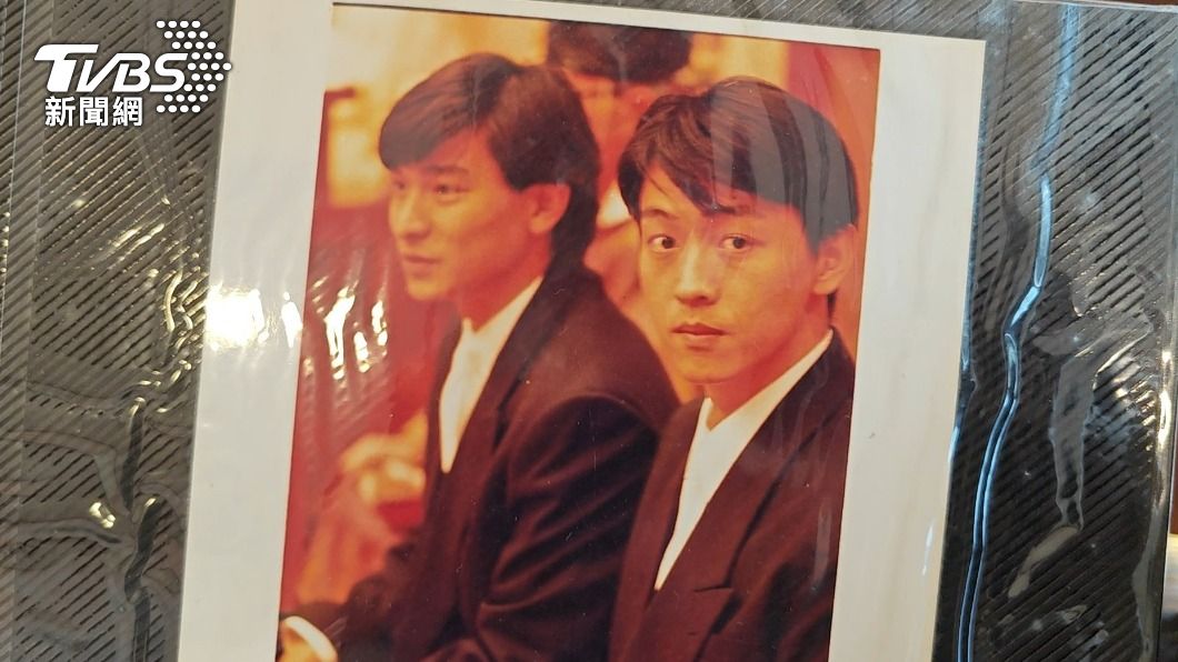 庹宗華當年與劉德華合作《異域》,顏值不輸對方。(圖/張哲鳴攝)