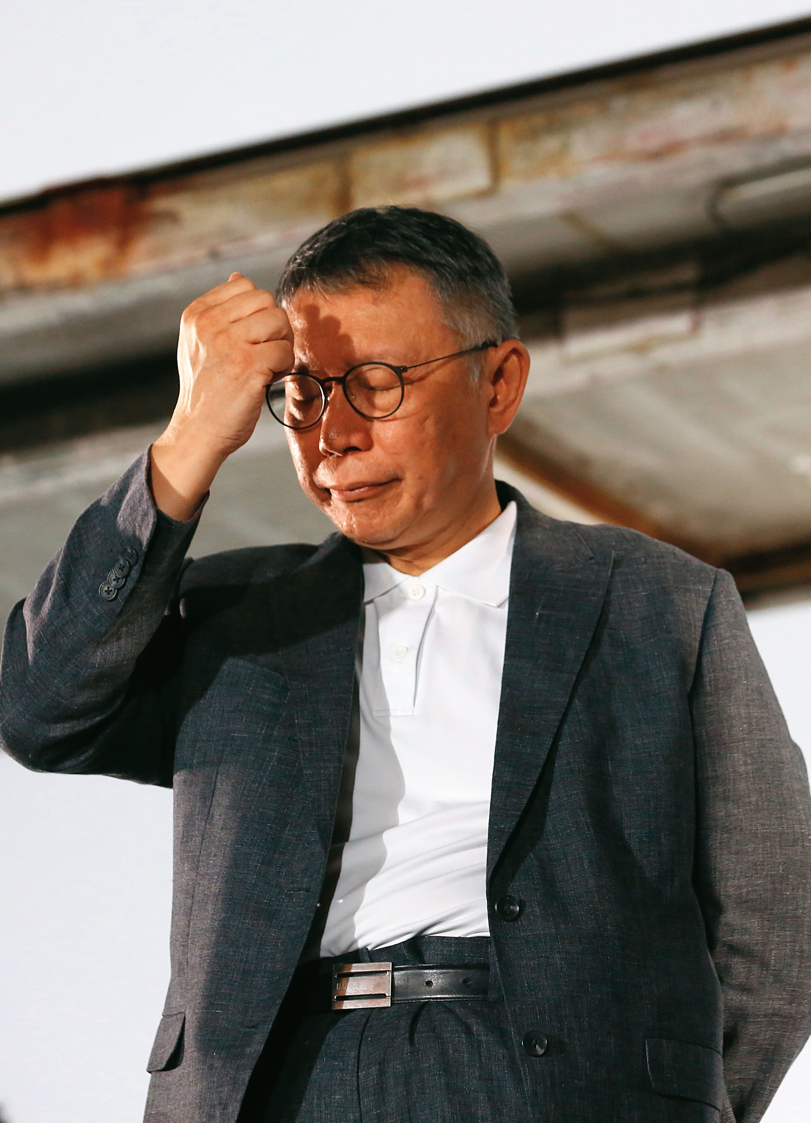 藍白合會前會出師不利，雙方因喬不攏民調方式隔空互噴，柯文哲（圖）甚至向侯友宜嗆聲：「讓你選也不會上。」完全不給侯面子。（圖／鏡週刊）