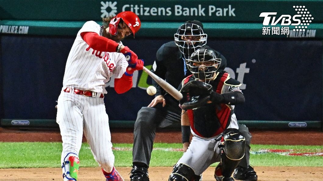 MLB費城人強打哈波。（圖／達志影像路透社）