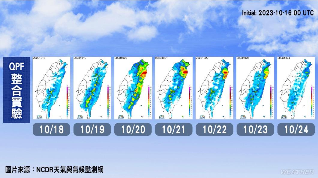 圖/翻攝自NCDR天氣與氣候監測網