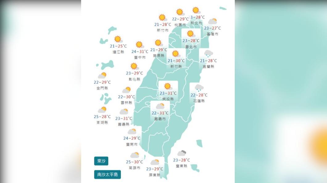 圖/中央氣象局