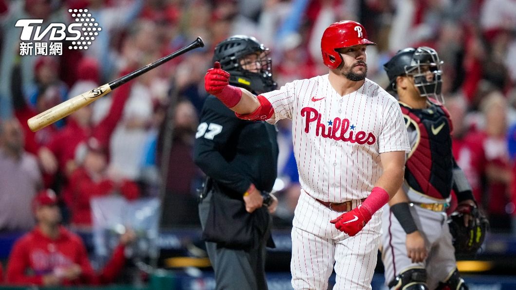 MLB／舒瓦伯雙響砲　費城10比0痛宰響尾蛇二連勝