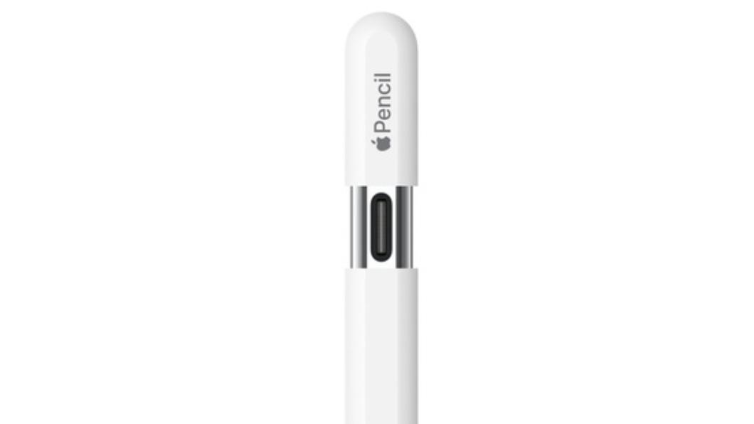 新款Apple Pencil是以USB-C充電,外觀上類似第一代,有一個能打開的筆蓋。(圖/翻攝自蘋果官網)