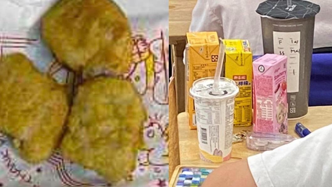 議員發現合作社販賣高含糖飲料與高熱量食物。(圖/翻攝自應曉葳臉書粉專)