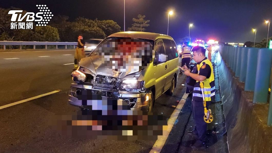快訊/騎士誤闖國3白河路段!遭休旅車猛撞輾壓慘死
