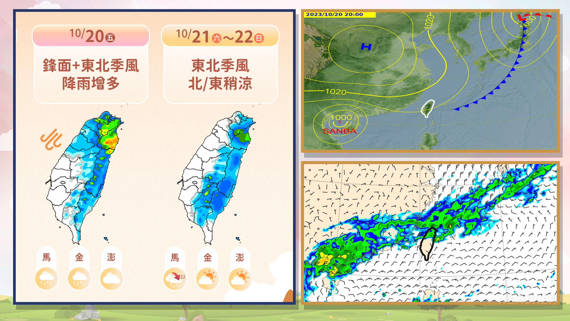 雨勢將下到下週。(圖/TVBS)