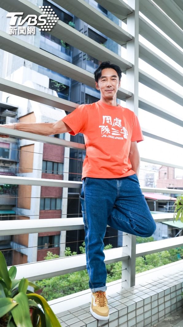 李李仁在《周處除三害》中飾演追捕阮經天的警察,打戲特多。(圖/趙世平攝)