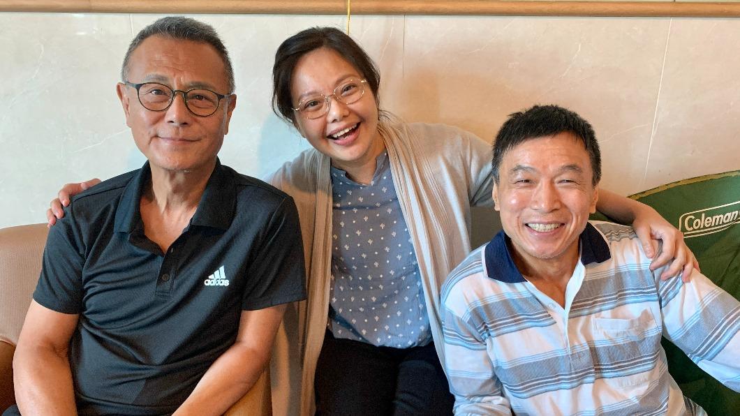 左起劉德凱、林嘉俐、李天柱主演的《等一個人》經典再現。(圖/大愛提供)