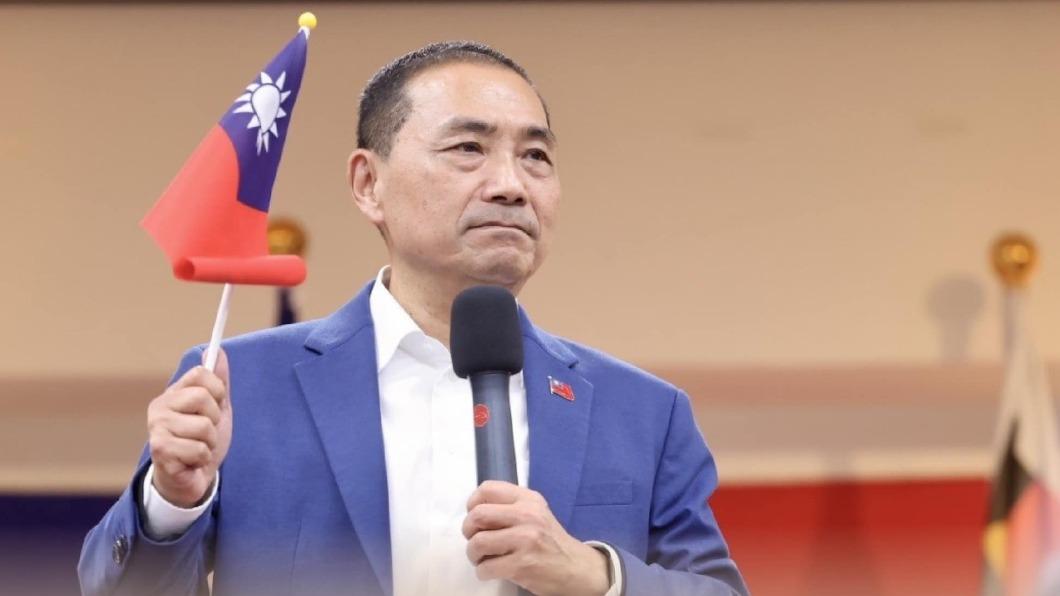 邱毅質疑侯友宜是否有能力組閣。(圖/翻攝自侯友宜臉書)