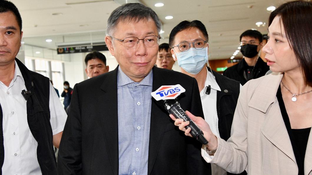鬆口見過朱立倫和侯友宜　柯文哲：國民黨只想贏過我