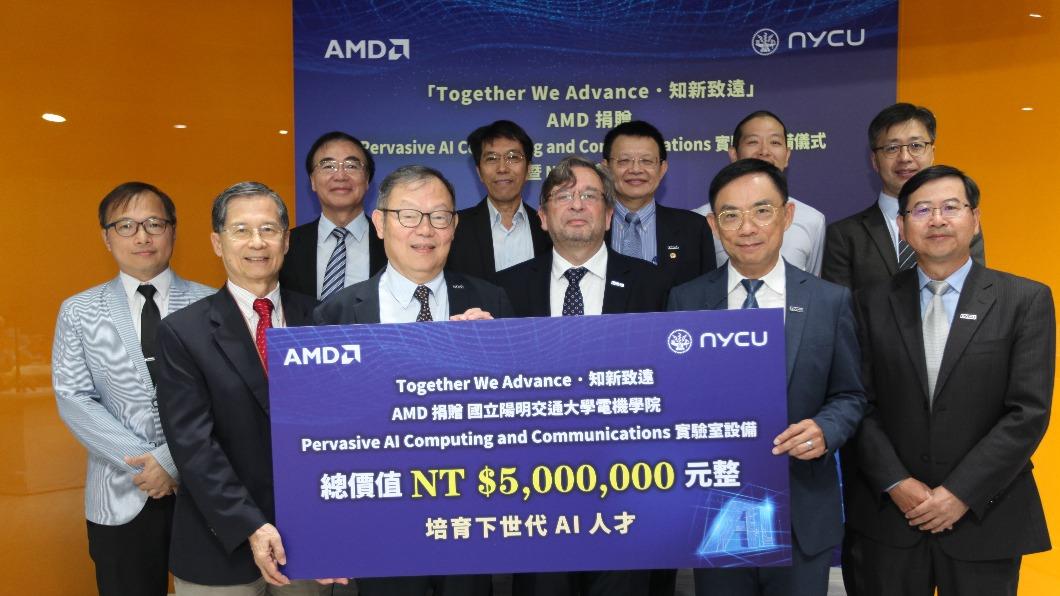 蘇姿丰掀AI新旋風!AMD捐贈陽明交大AI實驗室設備 培育半導體人才