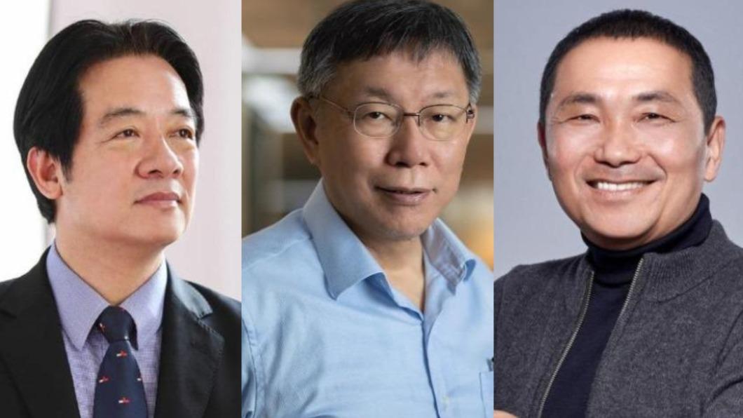 柯文哲與民進黨淵源頗深，李艷秋認為應該問「綠白會不會合」。（圖／翻攝自賴清德、柯文哲、侯友宜臉書）