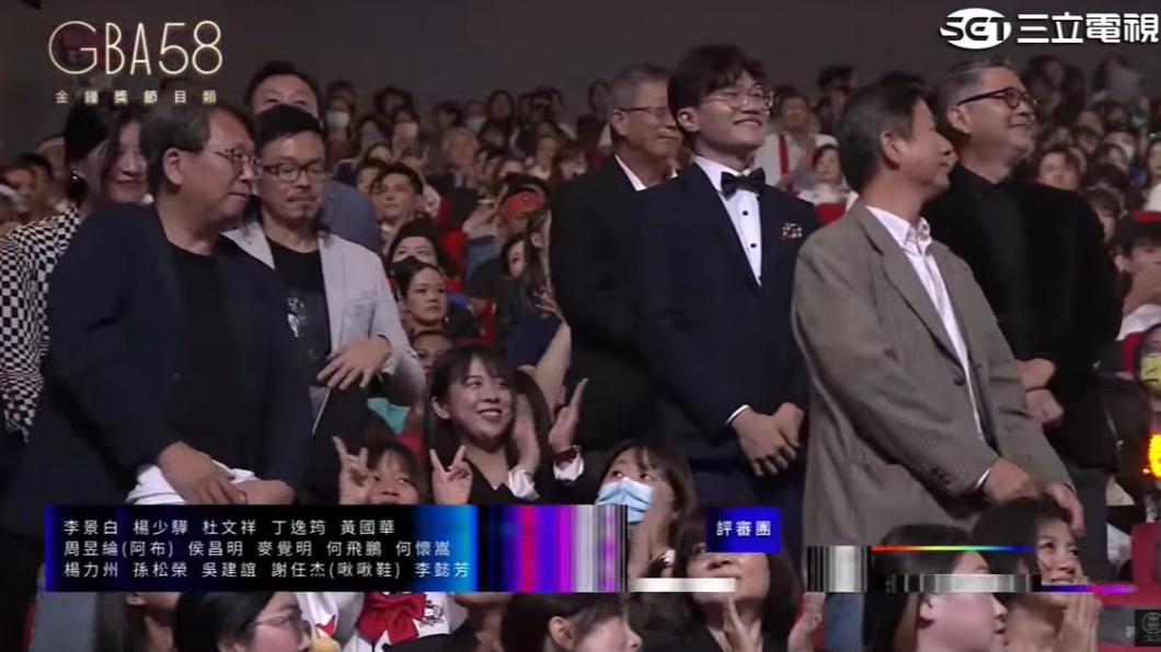 啾啾鞋本名為「謝任杰」。(圖/翻攝自金鐘獎 Golden Bell Awards YT頻道)