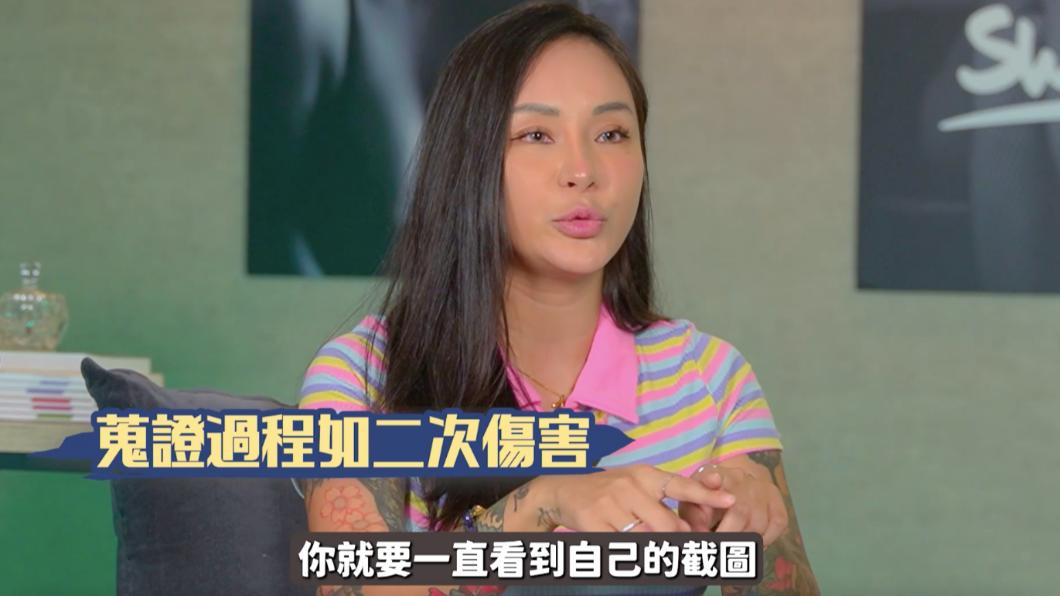 梁云菲直言蒐證過程對自己來說是二度傷害。（圖／SWAG提供）