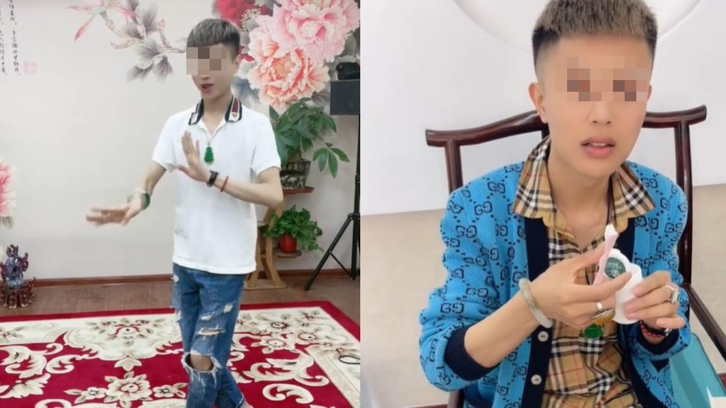 羅大美在抖音直播帶貨。(圖/翻攝自羅大美抖音)