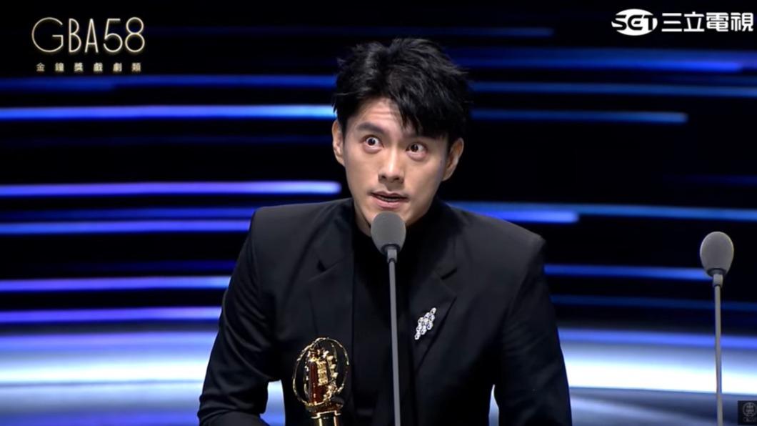 李程彬入圍就拿影帝。(圖/翻攝自金鐘獎 Golden Bell Awards YT頻道)