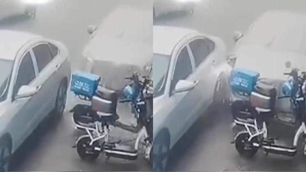 「怕愛車淋雨」不掀車罩!奇葩女神勇盲駛 全網看結局笑了
