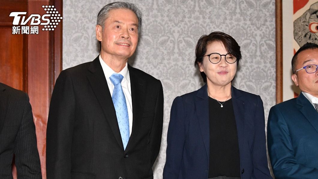金溥聰、黃珊珊。(圖/TVBS)