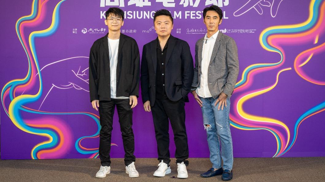 左起作者Pony、導演李昭樺、李李仁。（圖／高雄電影節提供）