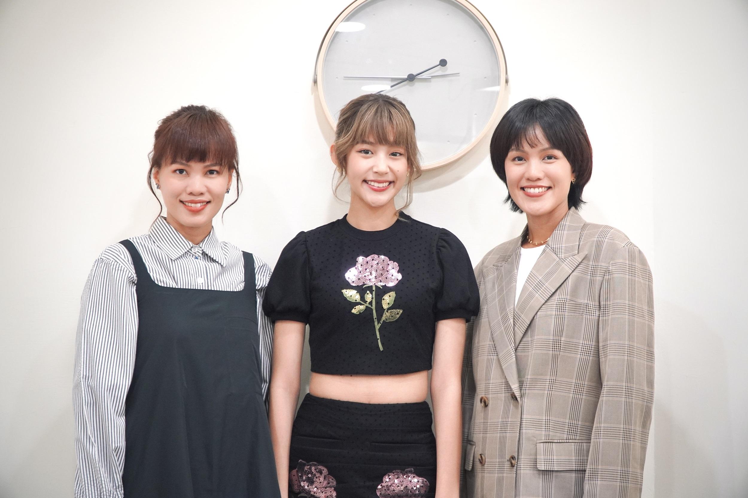 左起薇婉.洪維瓦塔娜、泰蒂婭.吉拉龐恩斯普、宛薇.洪維瓦塔娜。(圖/希望行銷提供)