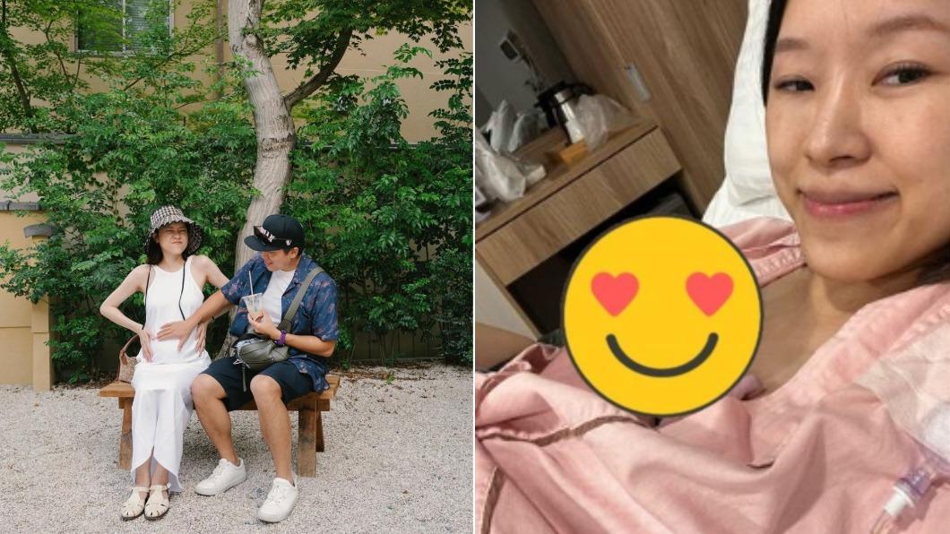 Ken、Ivy於2019年登記結婚,昨(22)日順利產下女兒。(圖/翻攝自Ivy IG)