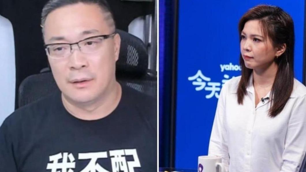 朱學恒遭控強吻性騷鍾沛君。(圖/翻攝自Facebook朱學恒直播、鍾沛君)