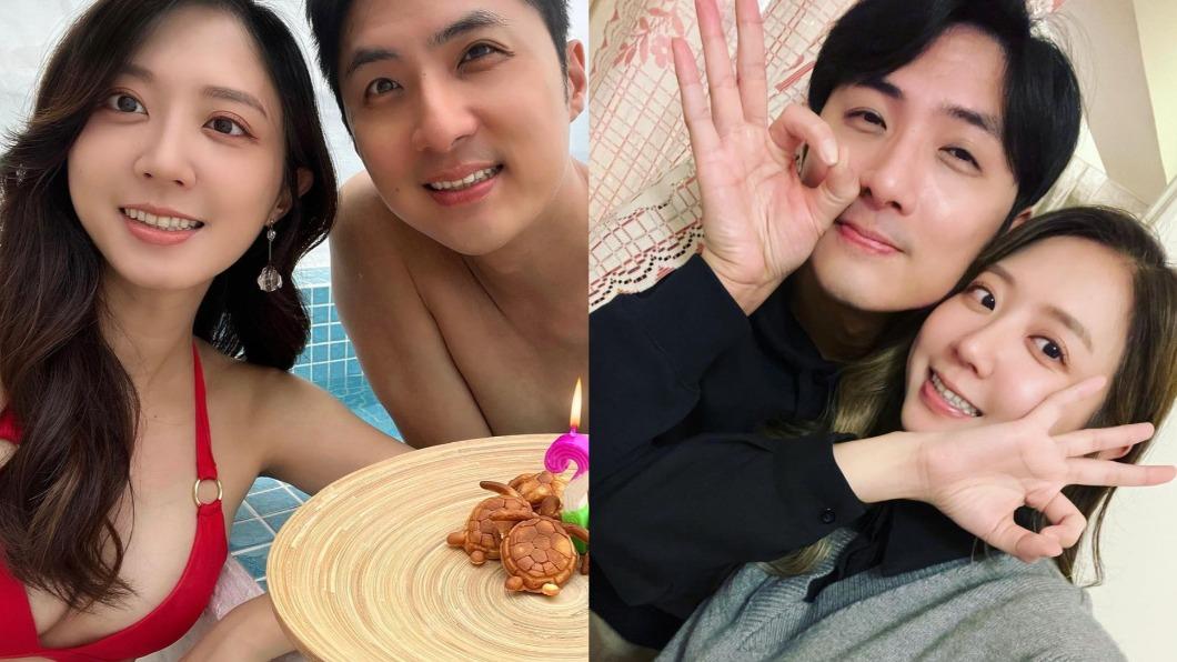 女星懷孕5月!曬火辣比基尼「炸豐滿半球」 男星尪嗨:第一次看到