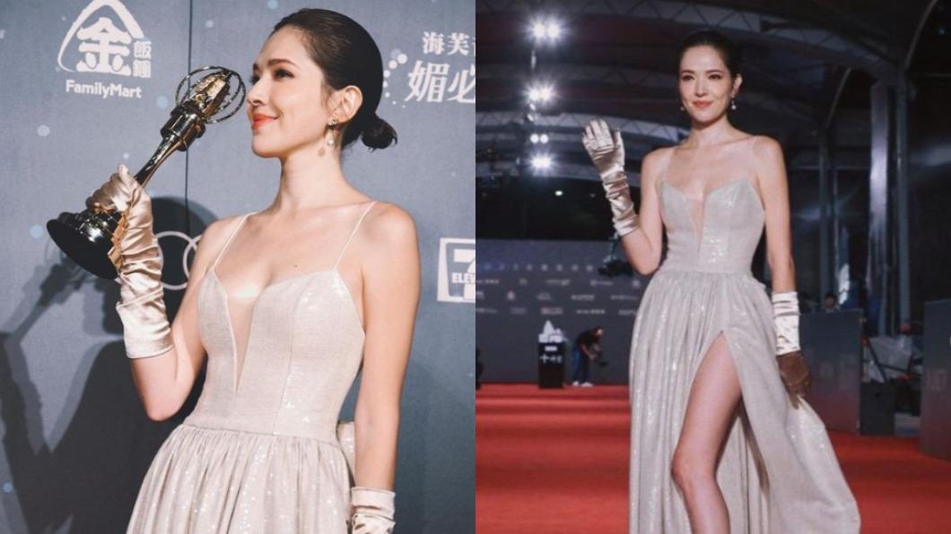 許瑋甯奪迷你劇影后。（圖／翻攝自許瑋甯IG）