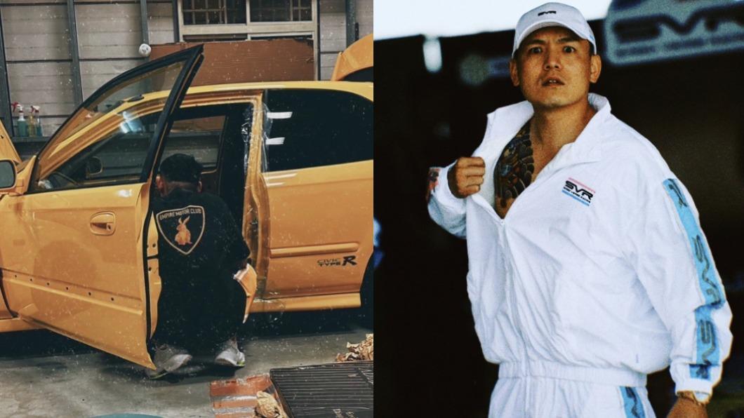 春風被王陽明封為「極品89」,但不少人更在意他的愛車。(圖/翻攝自春風IG)