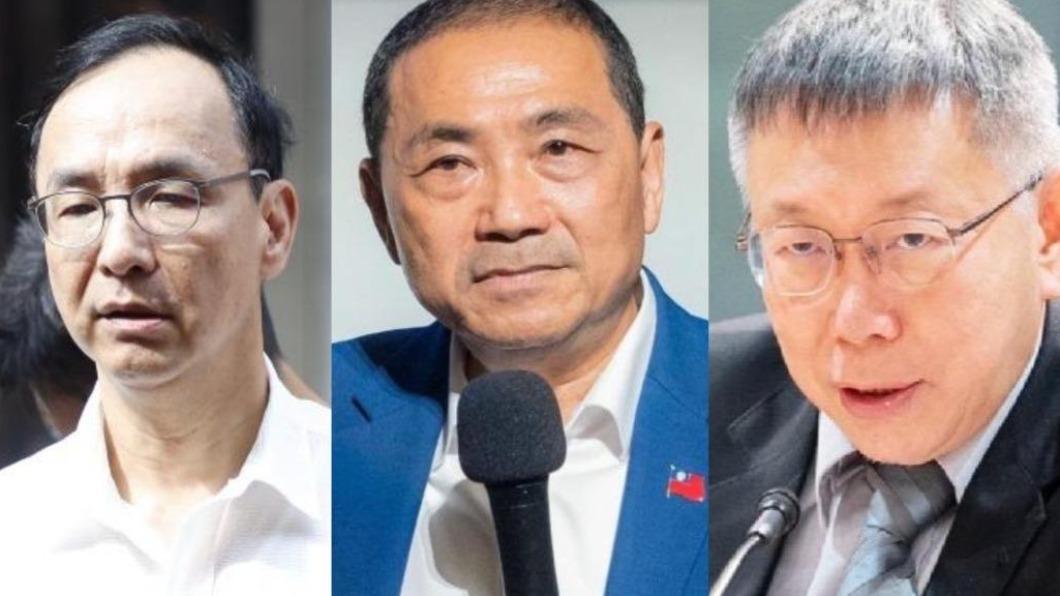 柯文哲覺得國民黨似乎想併吞民眾黨。(圖/國民黨提供、翻攝自侯友宜、柯文哲臉書)